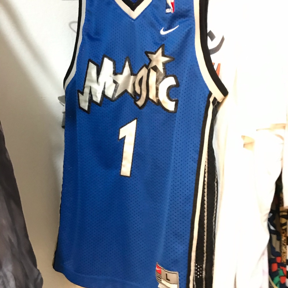 Youth large Tracy McGrady magic jersey retro